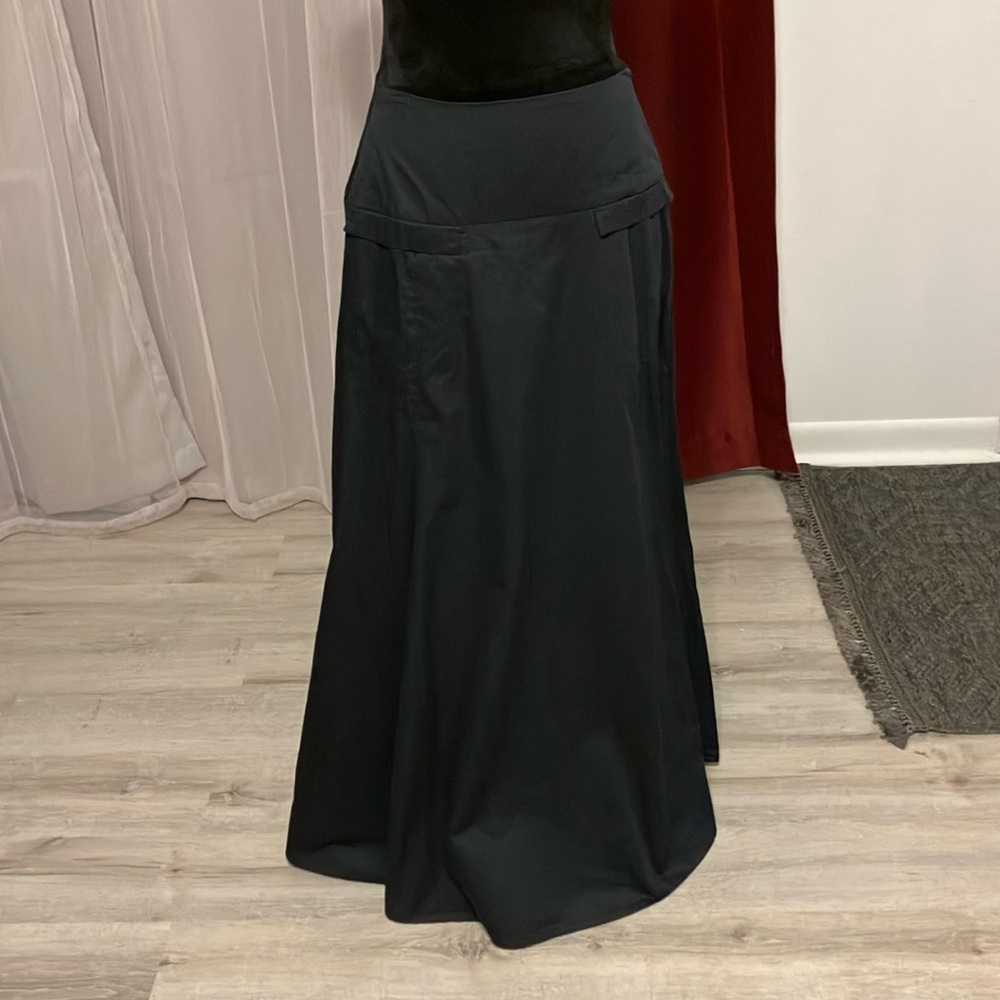 This black skirt is a must have.